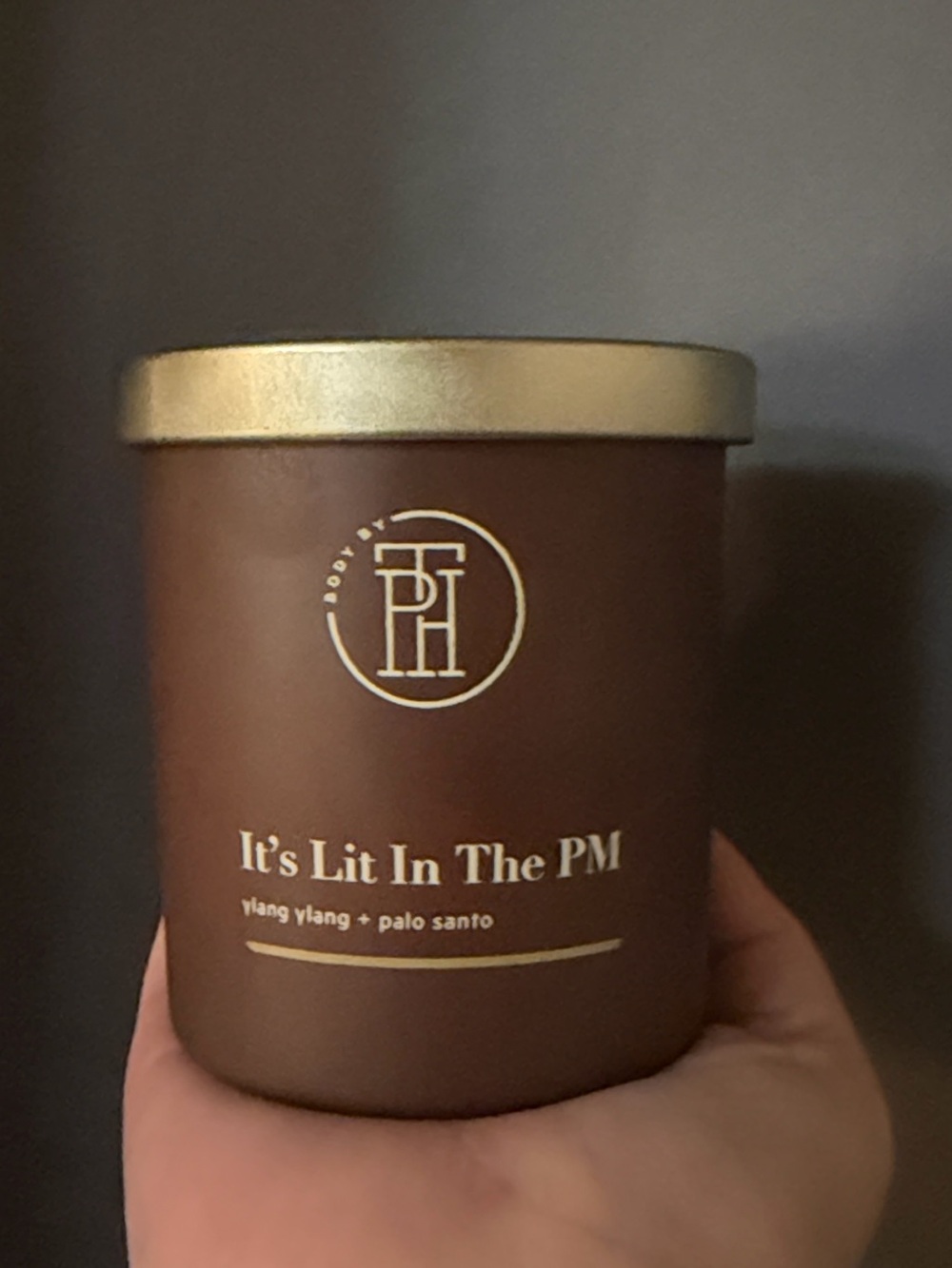 TPH It's Lit In The PM Ylang Ylang + Palo Santo Candle -7oz